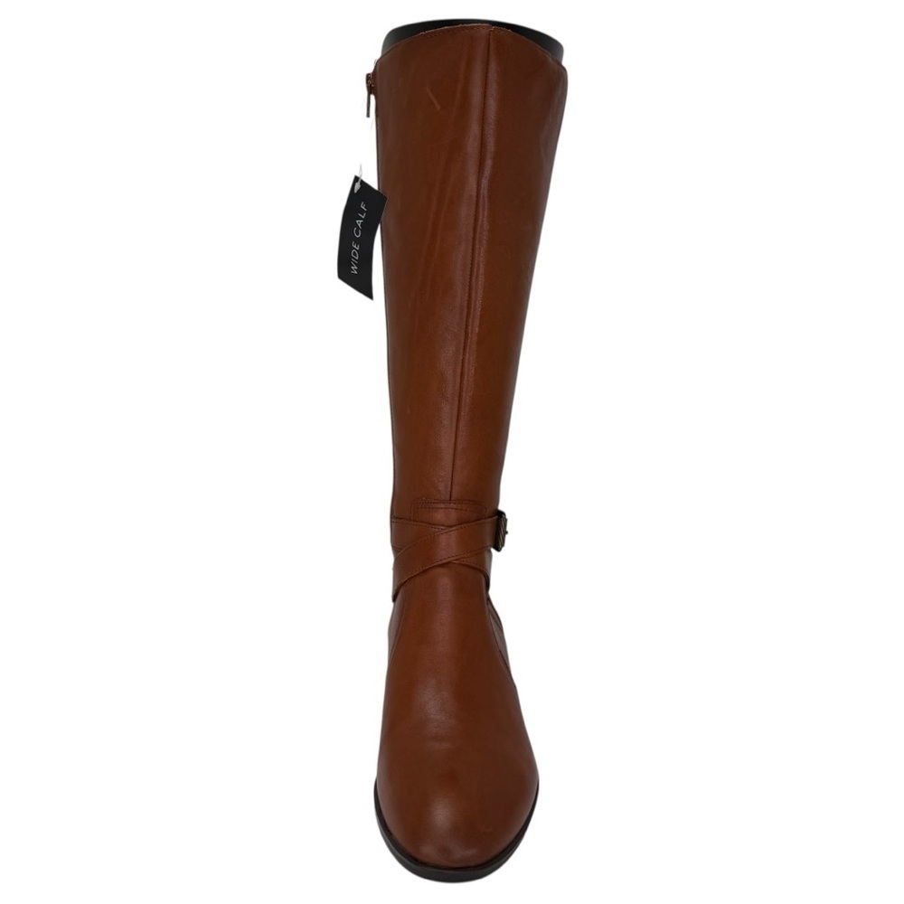 Naturalizer Rena Tan Leather Knee High Wide Calf Womens Boots Size 6M - Picture 7 of 13
